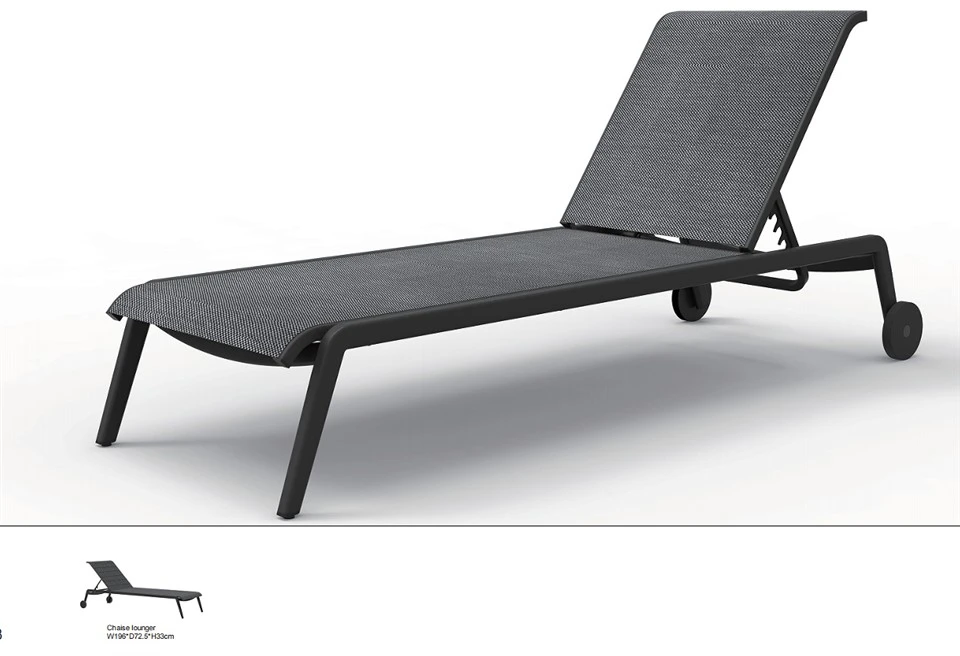 Sun Lounger Aluminium